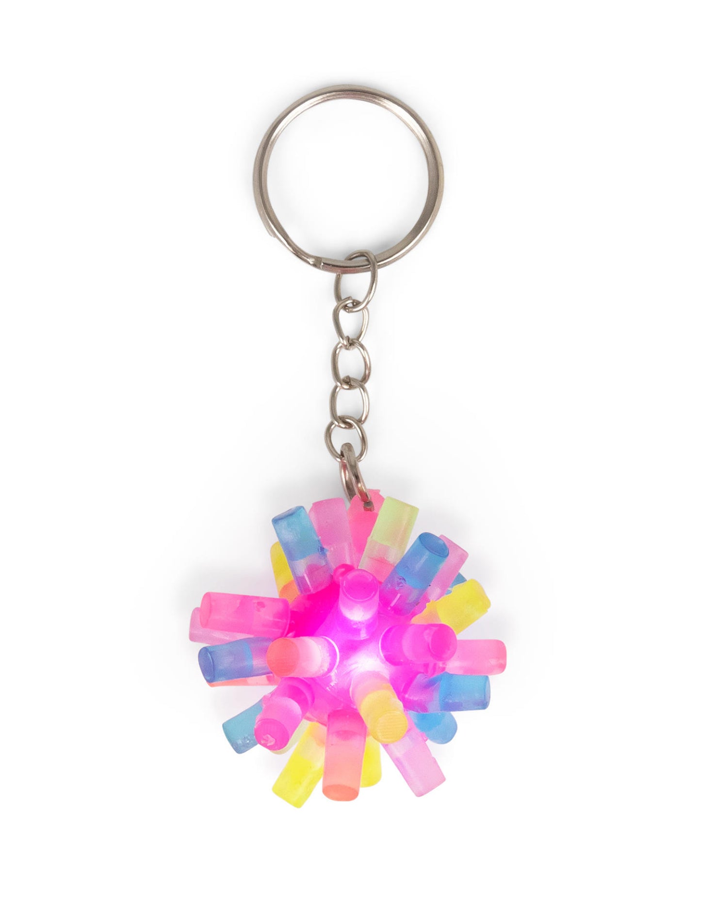 Világító tüskés kulcstartó