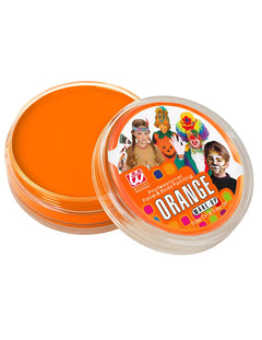 Halloween narancssárga smink