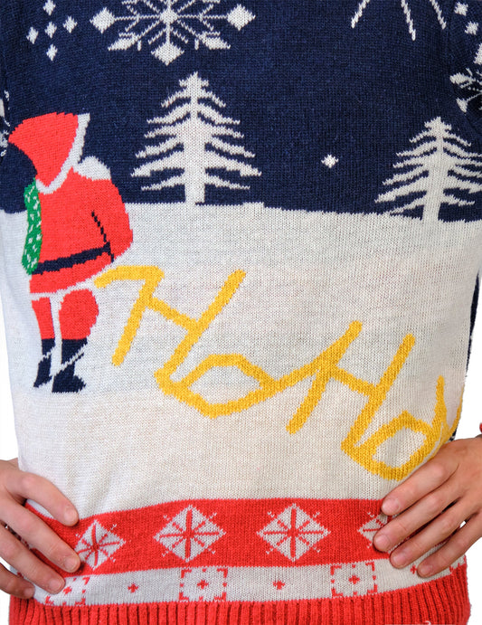 Pull de Noël avec Père Noël adulte