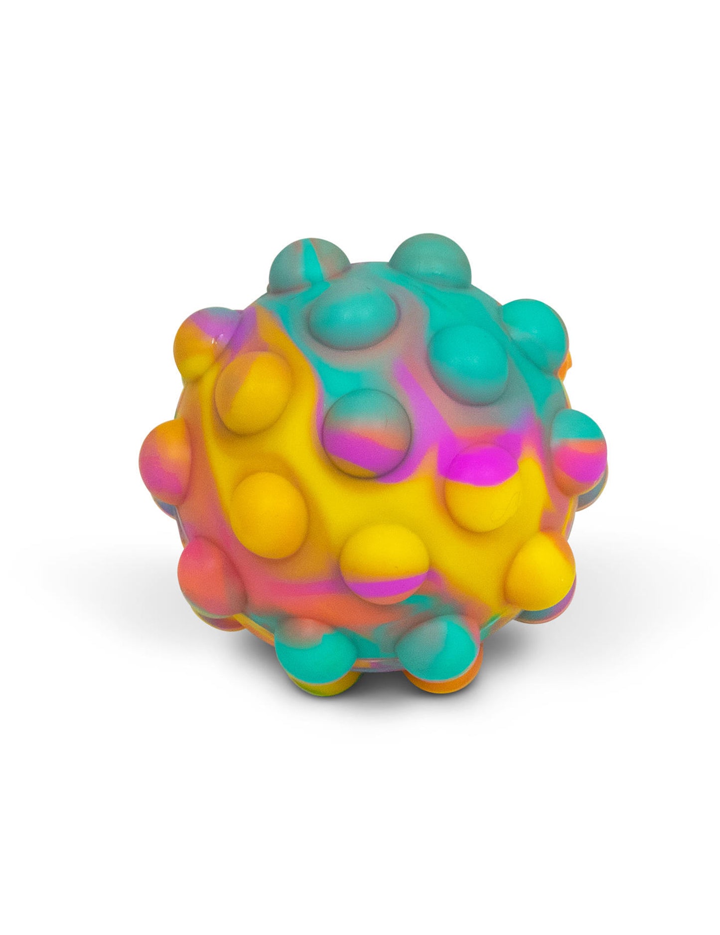 Stresszoldó nyomógombos labda