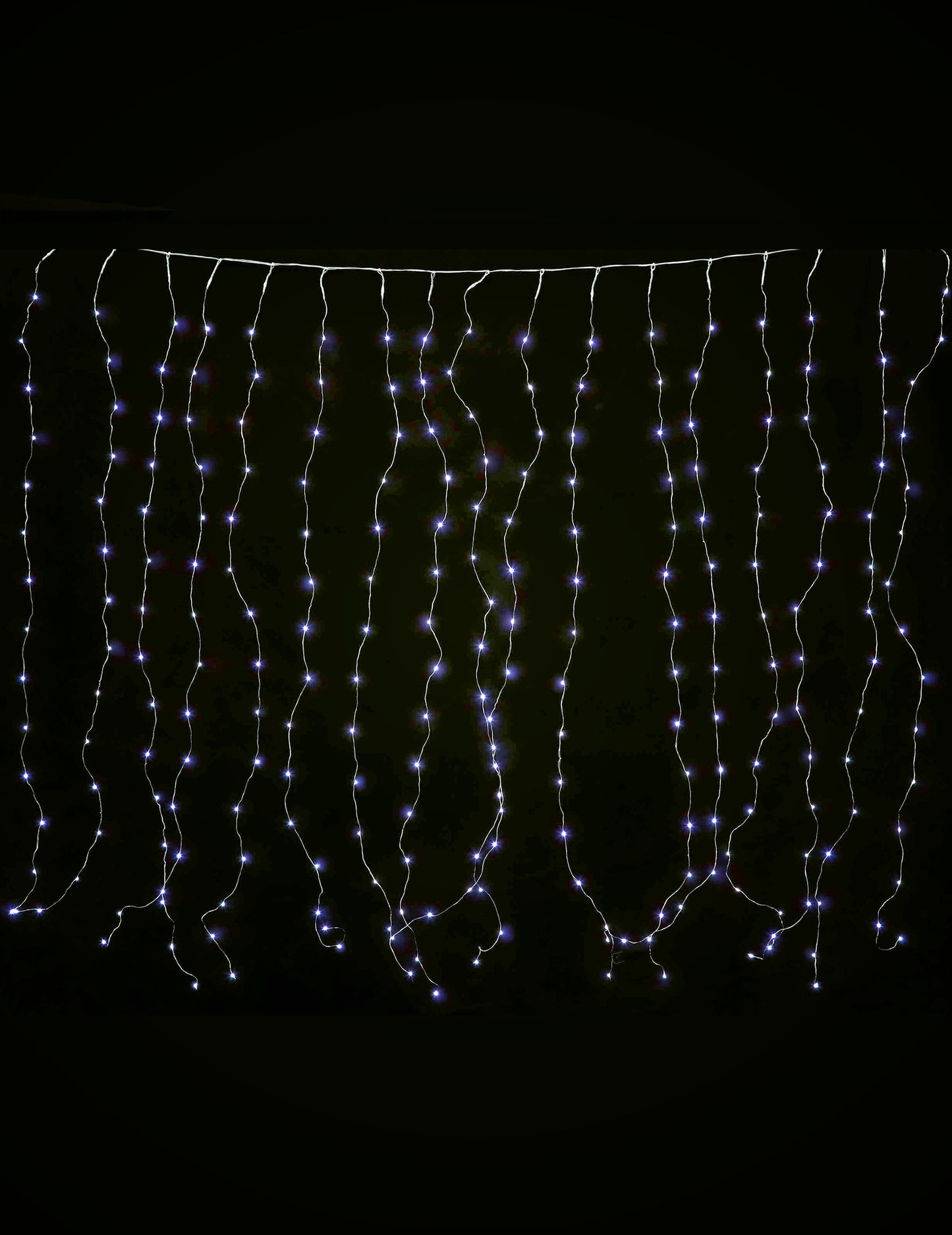 Hideg fehér fényfüggöny 1,7 x 0,5 m 90 LED