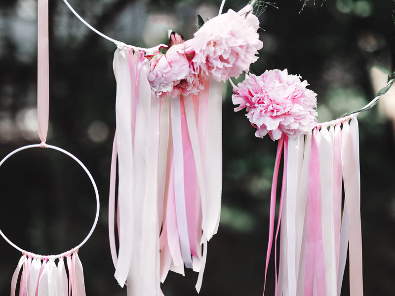 Krémes szatén szalag 0,6 cm x 25 m