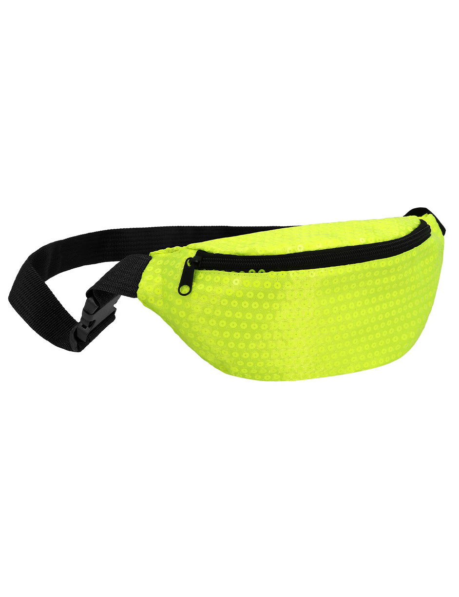 Fluo sárga banán táska