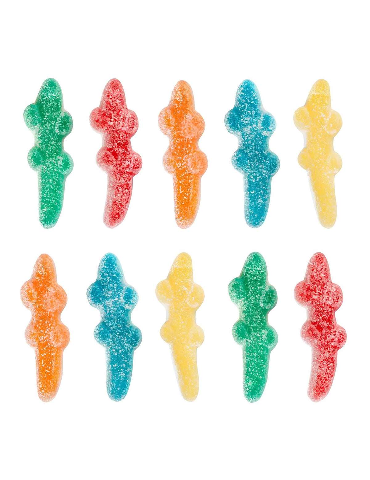 Croco PIK Haribo különböző színű cukorkák választéka a zacskóban