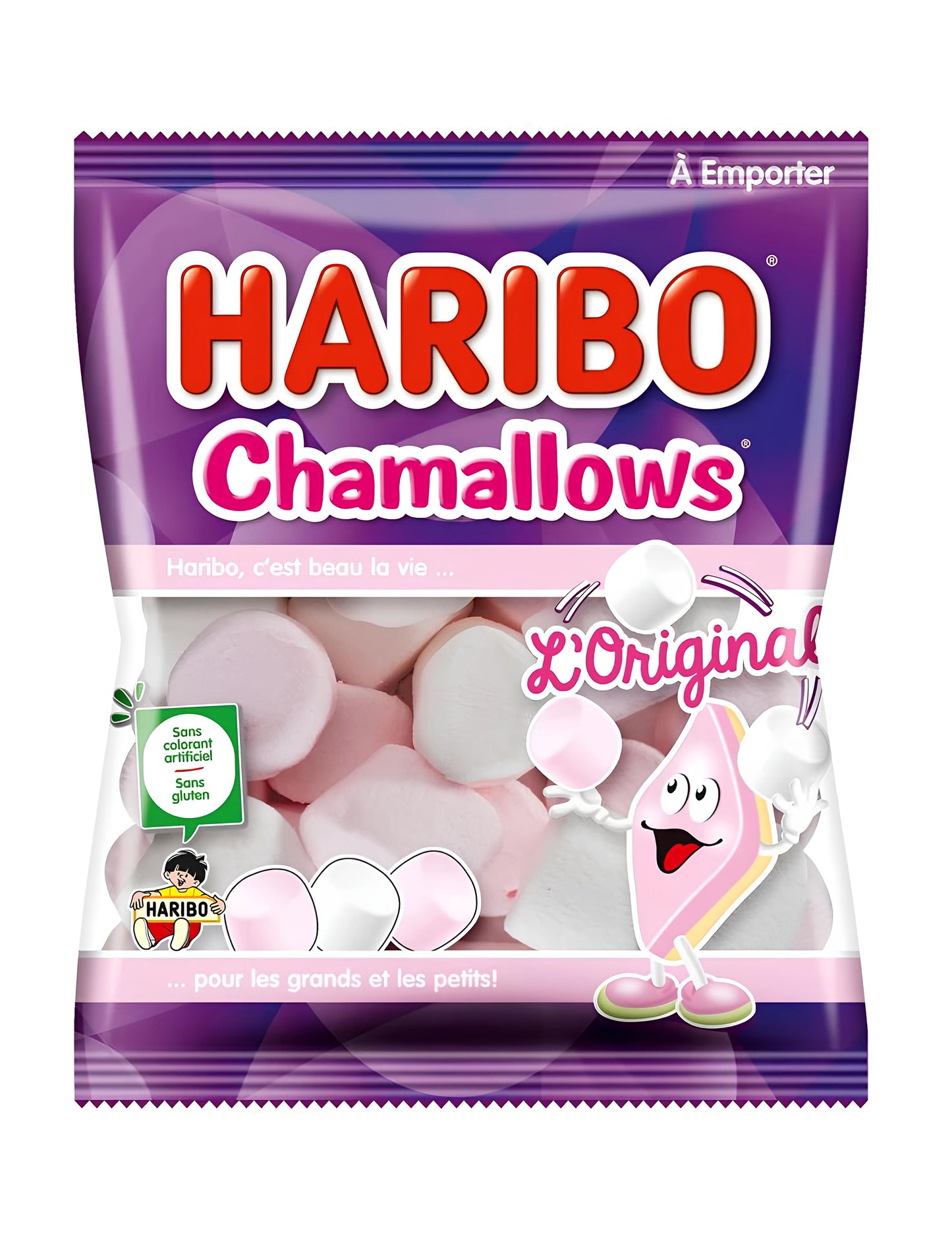 Haribo chamallows cukorka táska