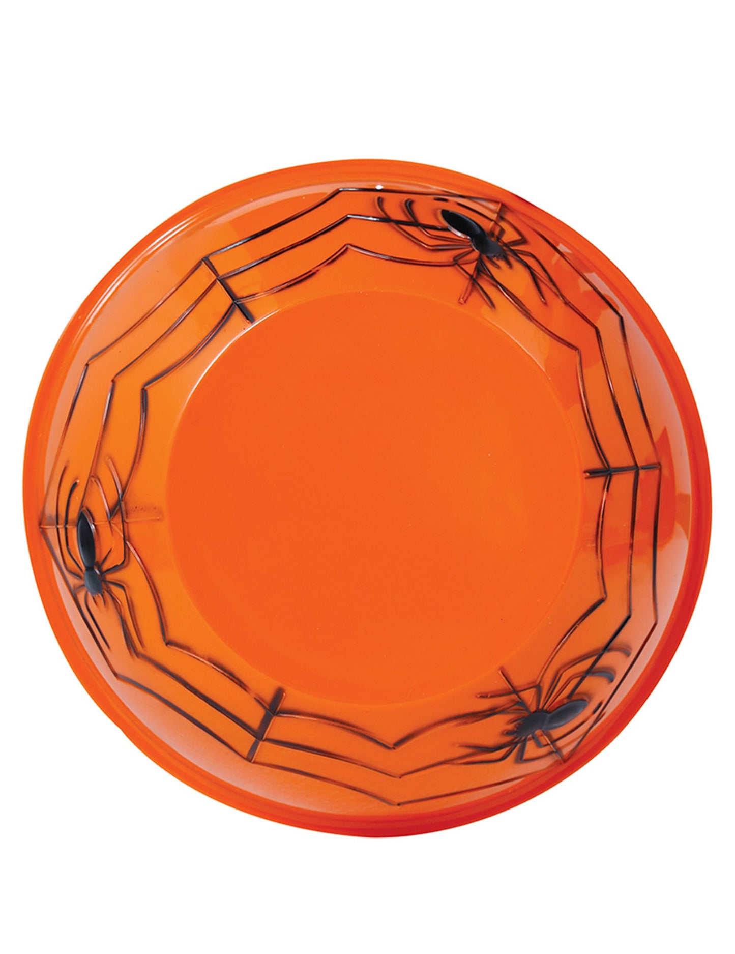 Halloween narancssárga műanyag cukorka tál