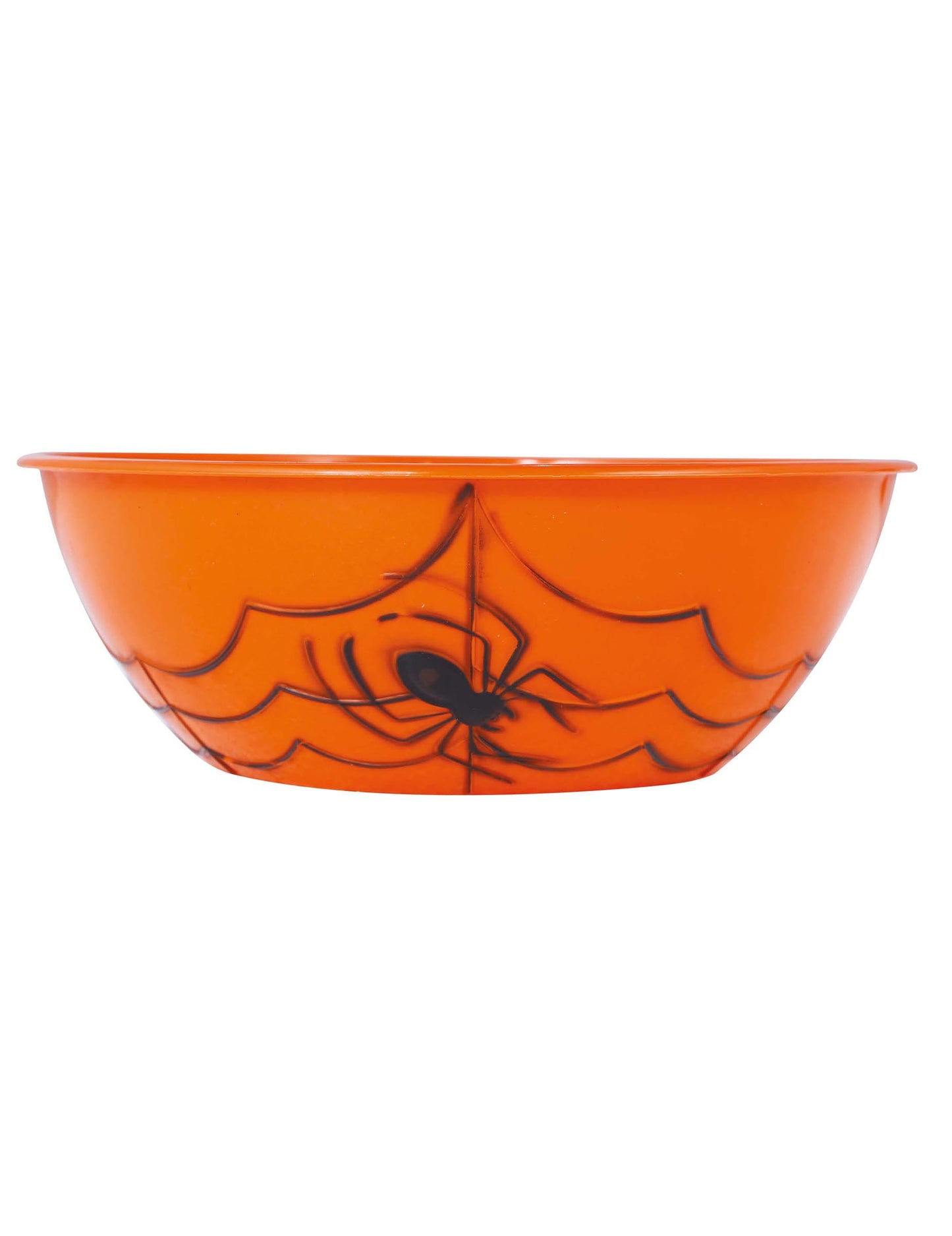 Halloween narancssárga műanyag cukorka tál