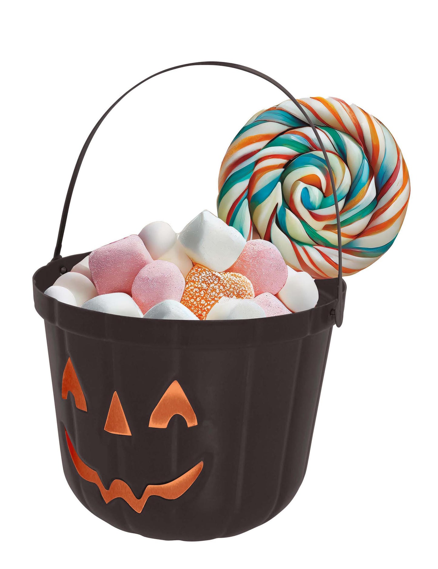 Fekete tök vödör 20 cm