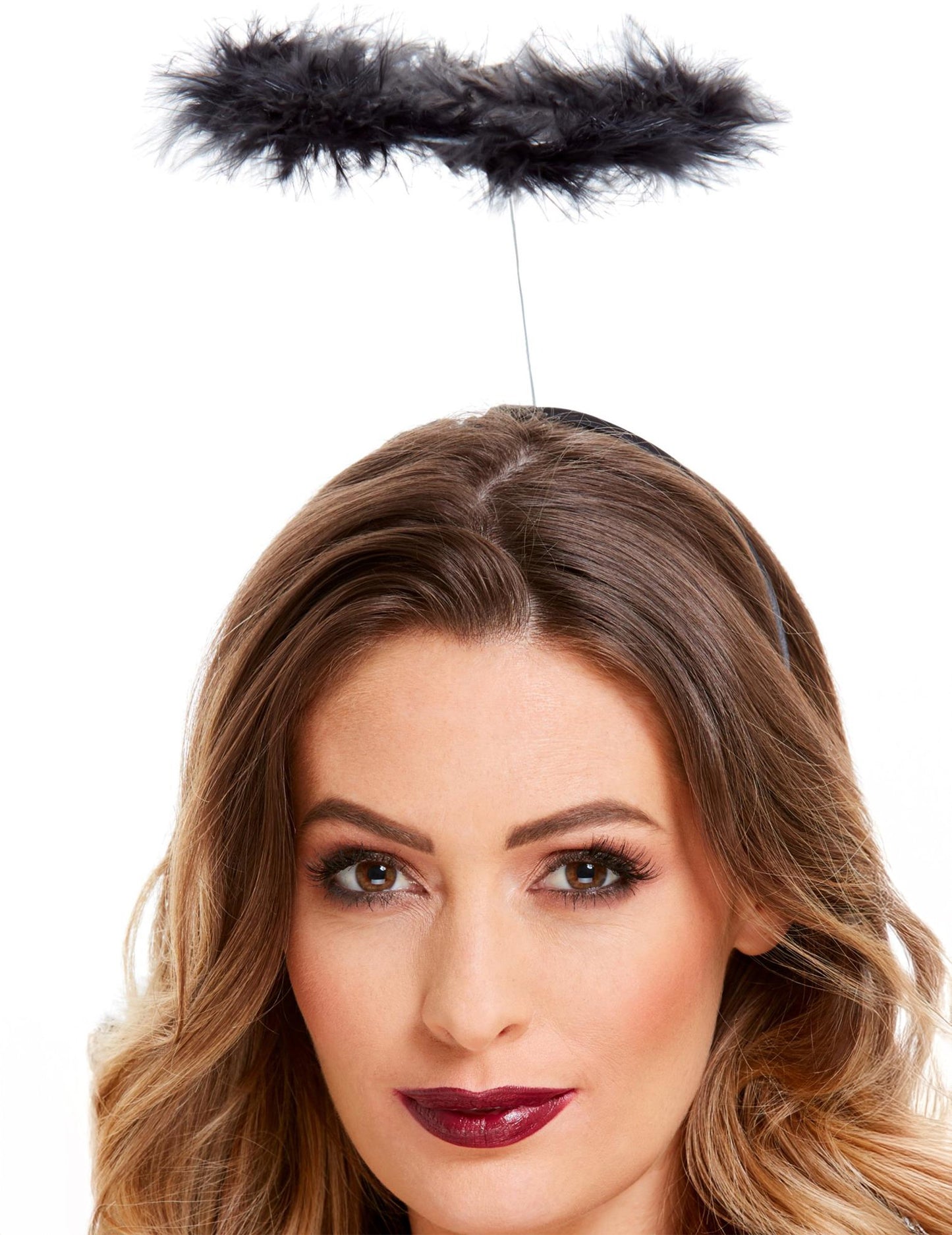 Felnőtt fekete halo fej