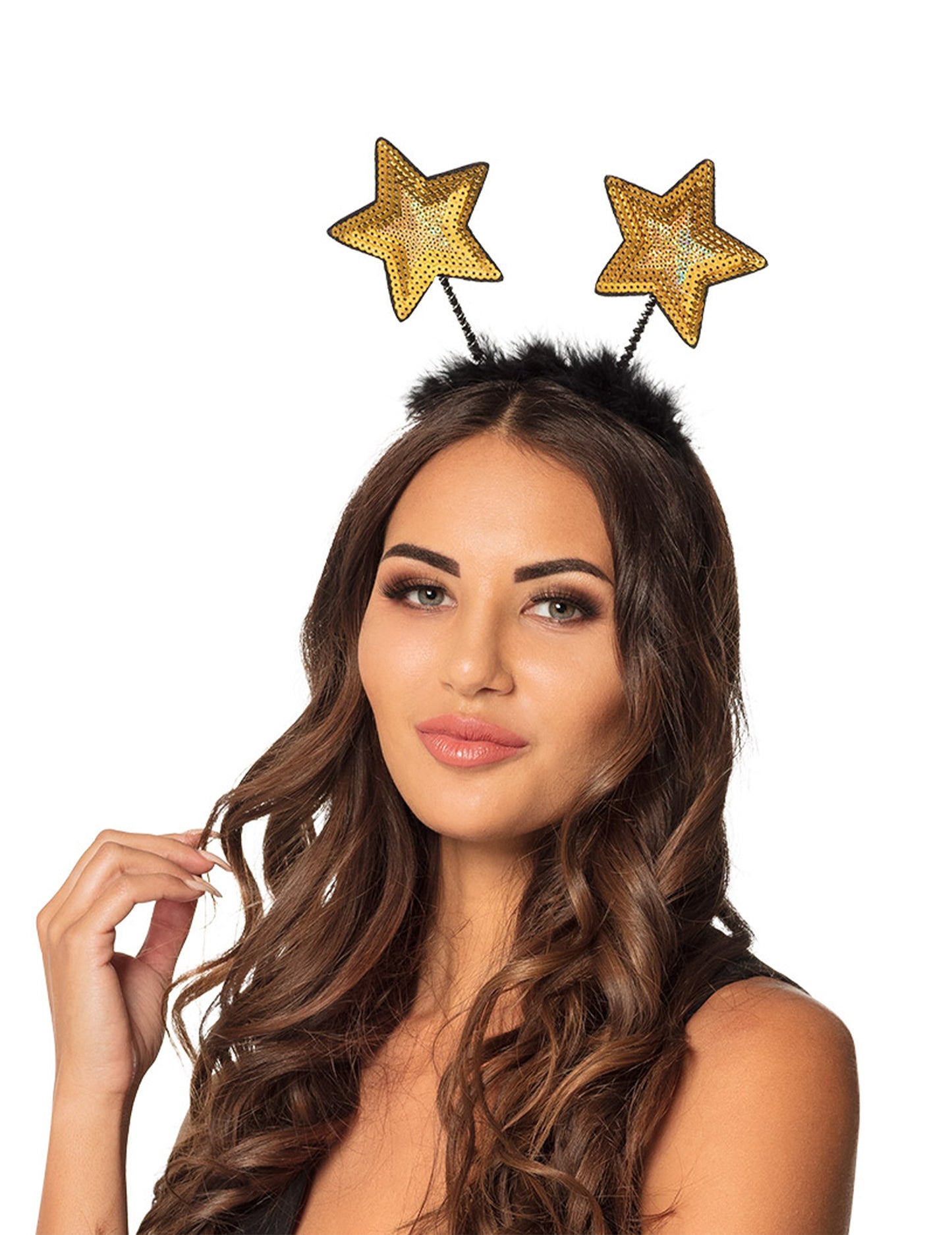 Felnőtt aranycsillagok fejpánt