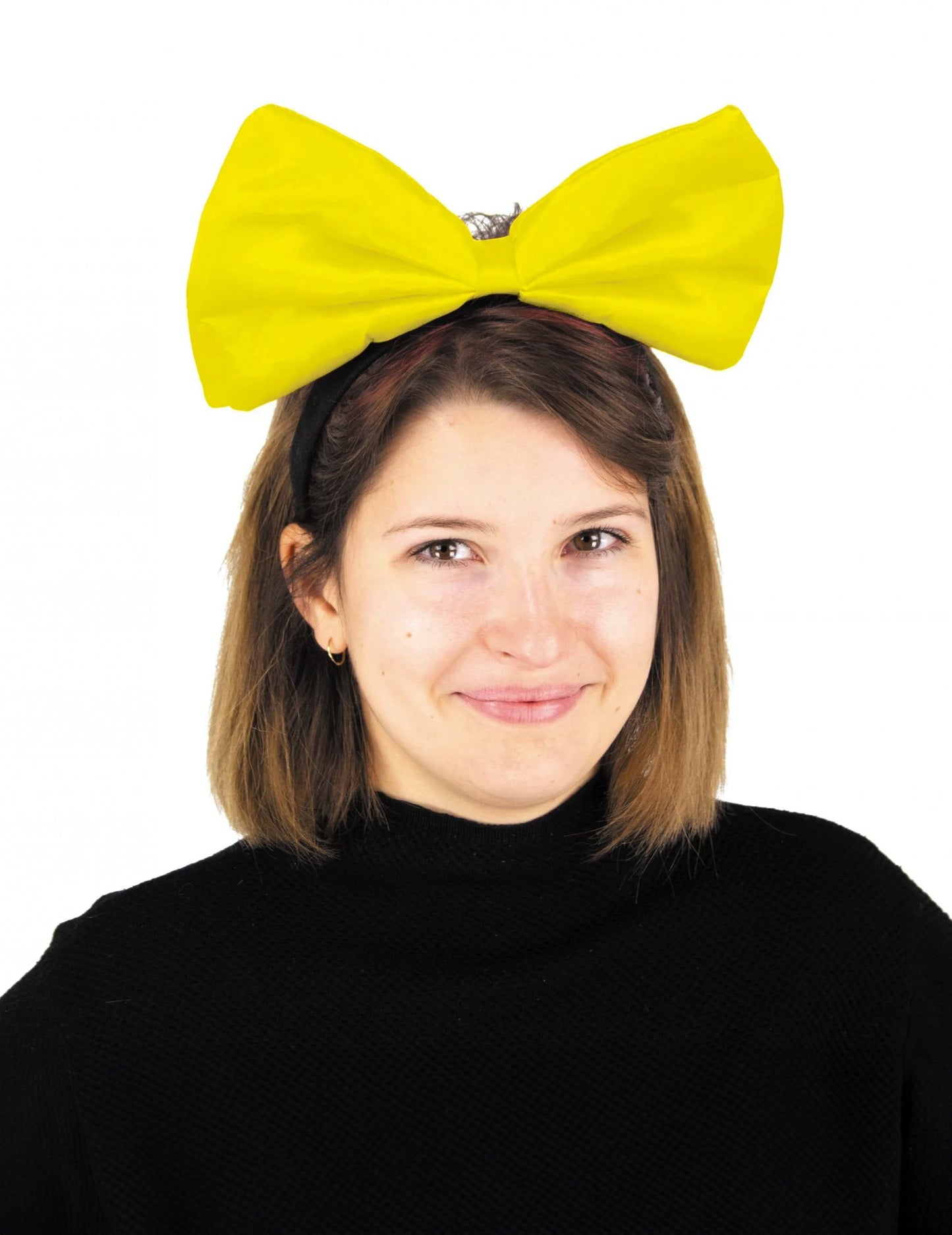 Nagy fejpánt fluo sárga felnőtt csomó