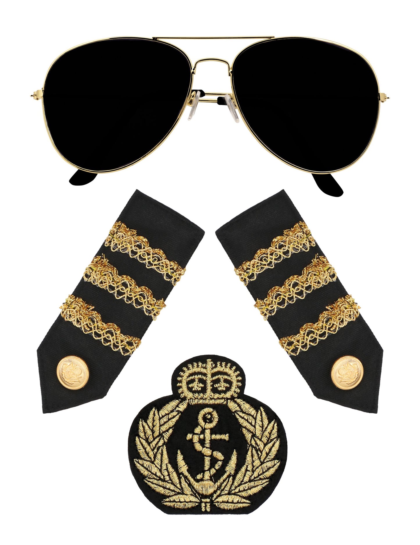 Felnőtt kapitány kiegészítők készlete