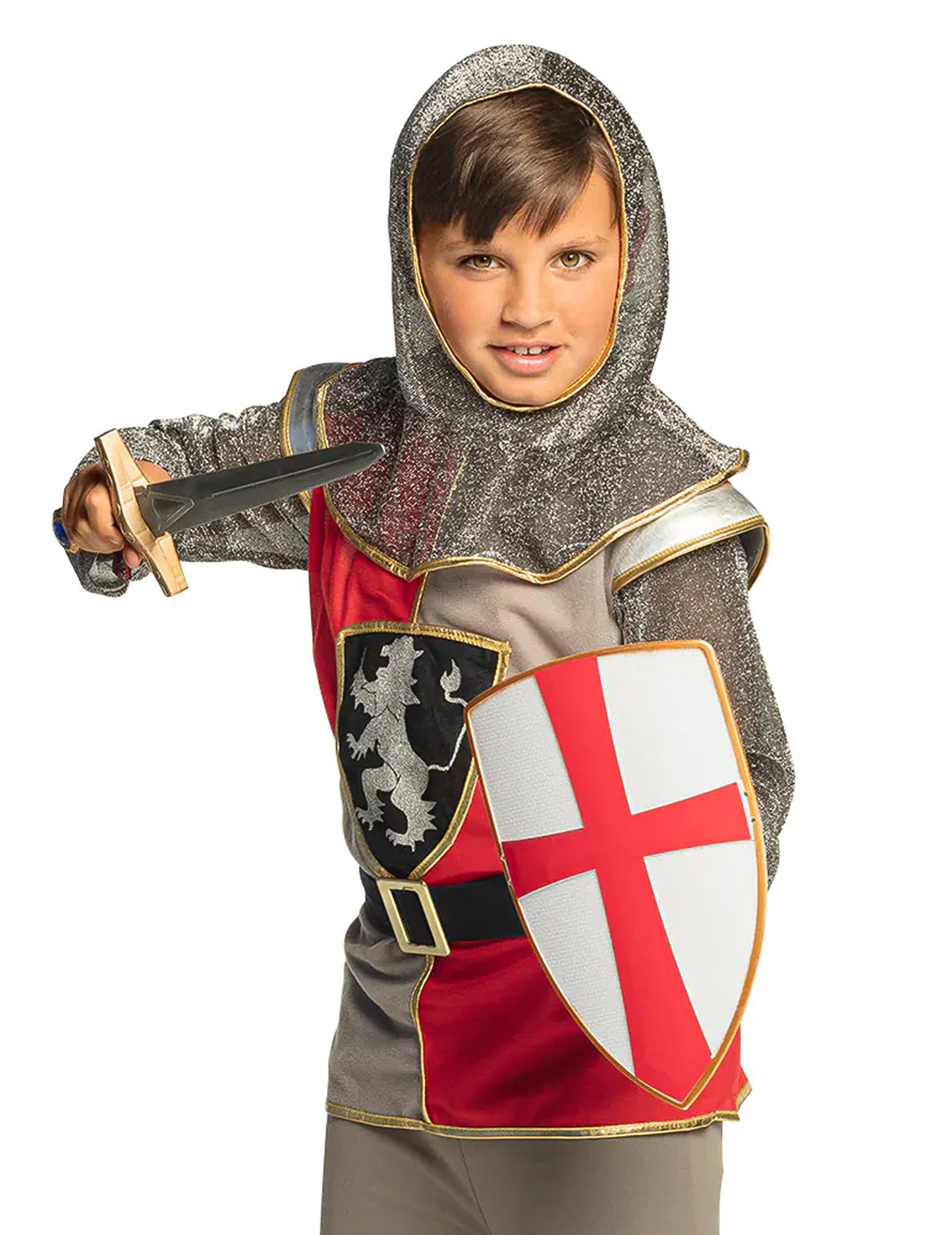 Műanyag gyermek lovagi készlet