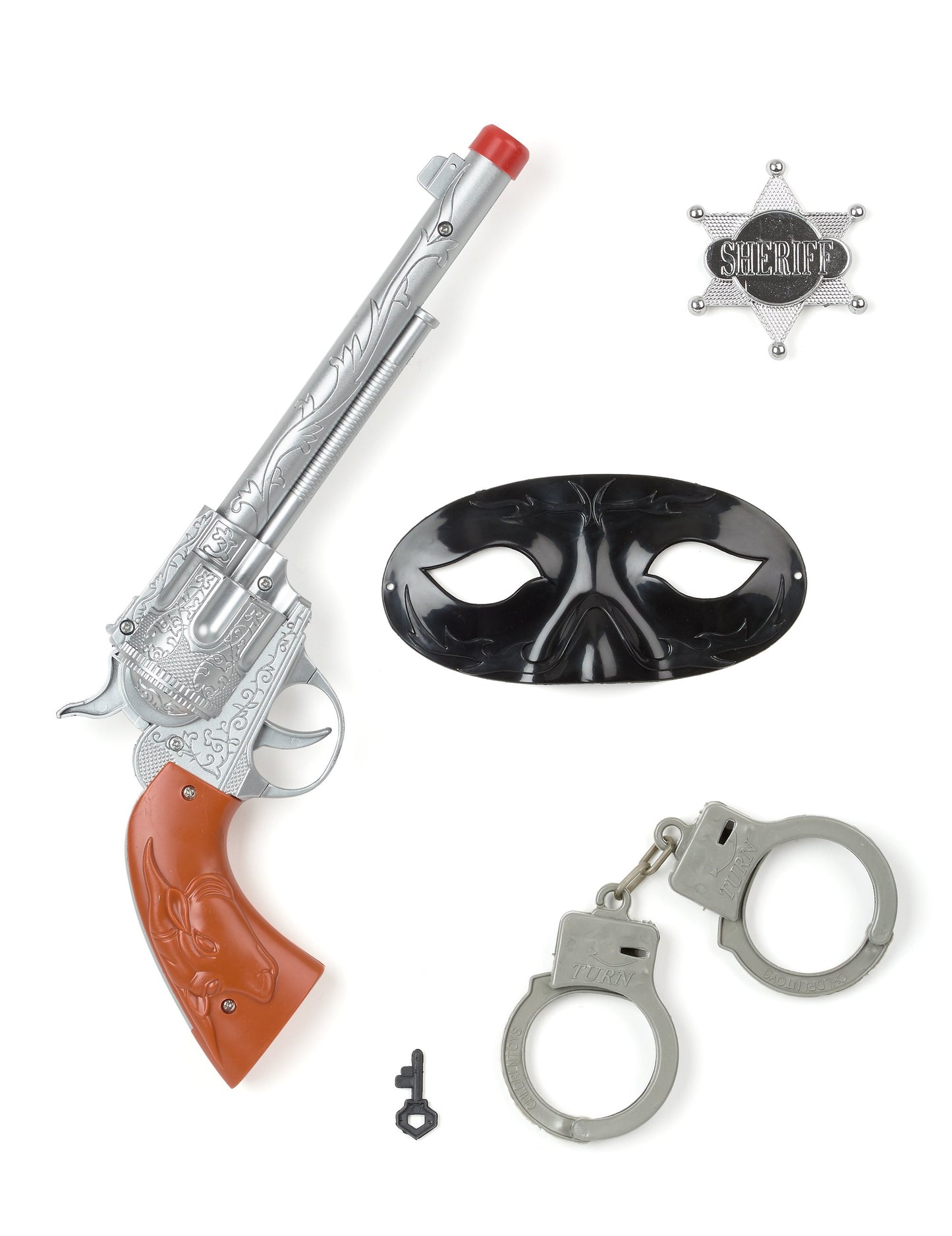 Műanyag cowboy szett