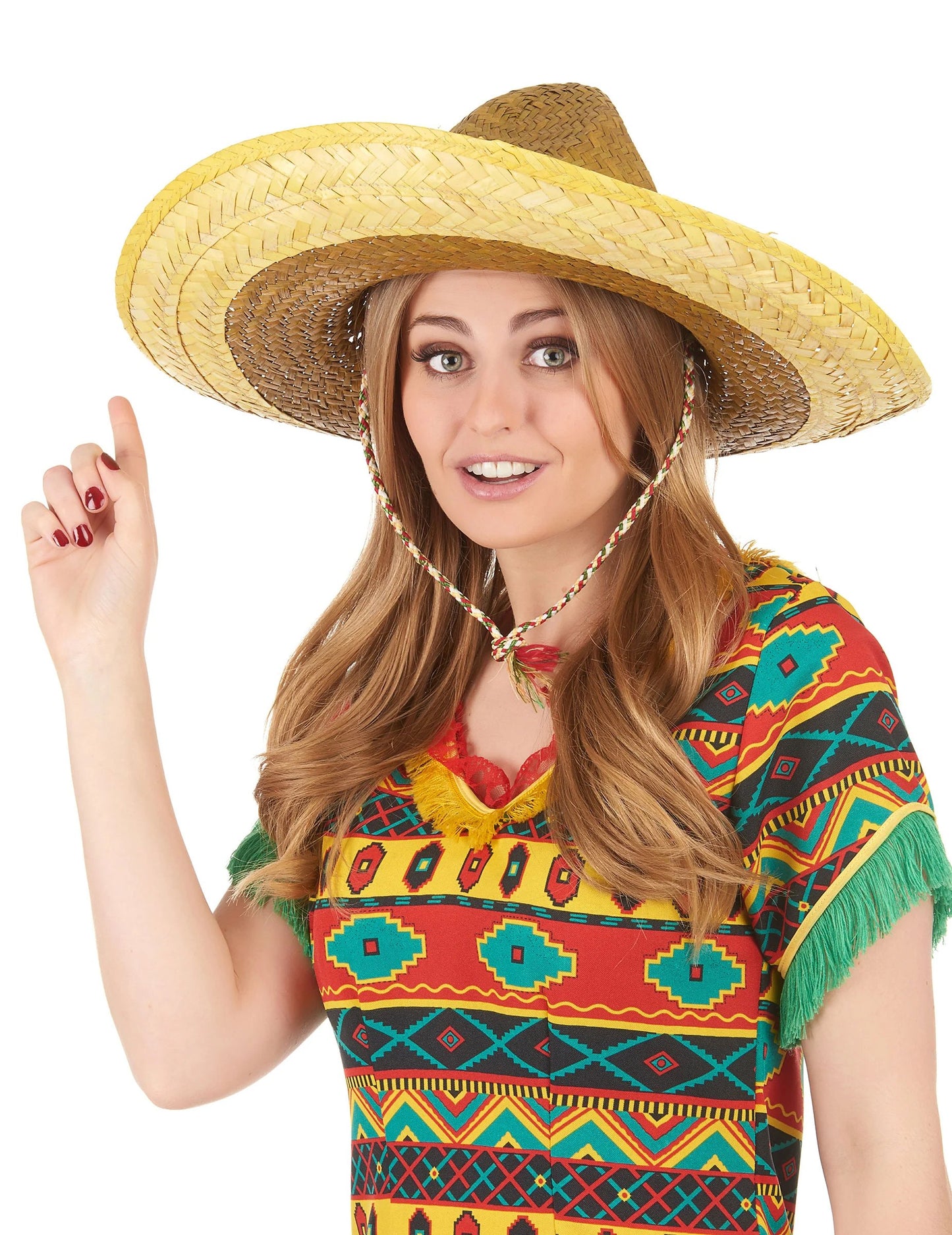 Mexikói sombrero sárga felnőtt