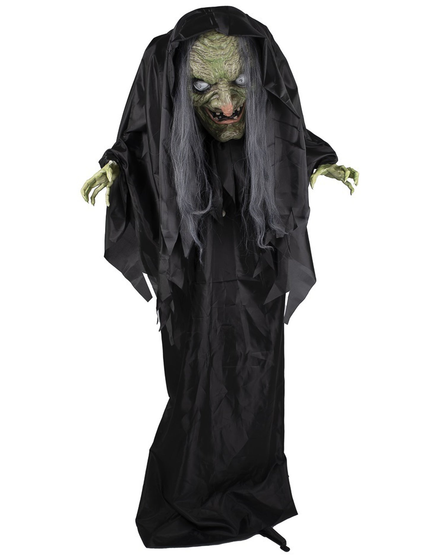 Hunchbacked Witch - Animált, hang, fényes 160 cm