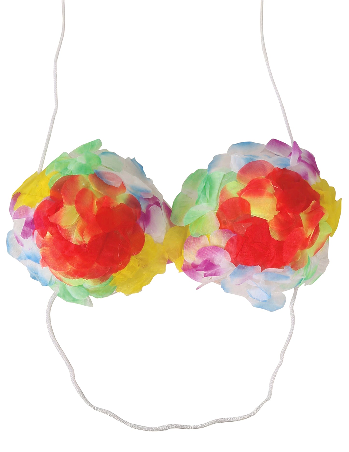 A virágos Hawaii kagylós melltartó elölnézeti képe