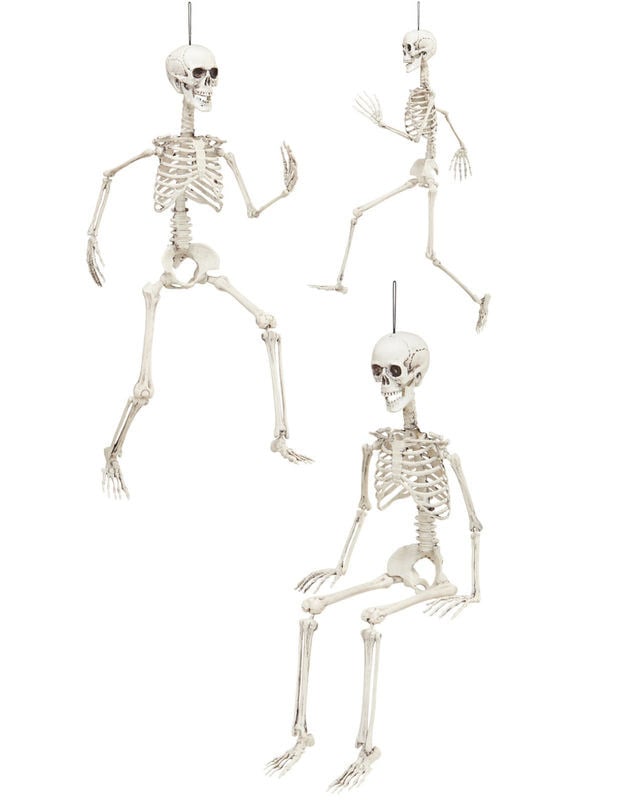 Artikulált csontváz 90 cm -es halloween