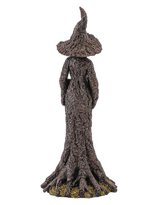 Dekoratív gyanta erdei boszorkányszobor 17 x 12,5 x 40,5 cm