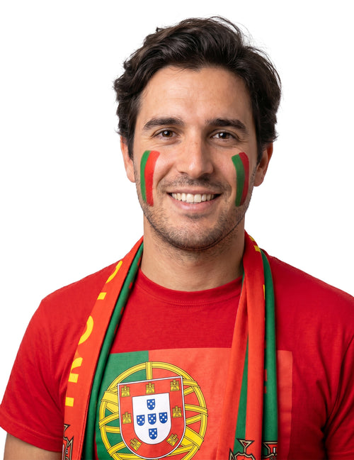 Portugál szurkolói jelmezek és kiegészítők