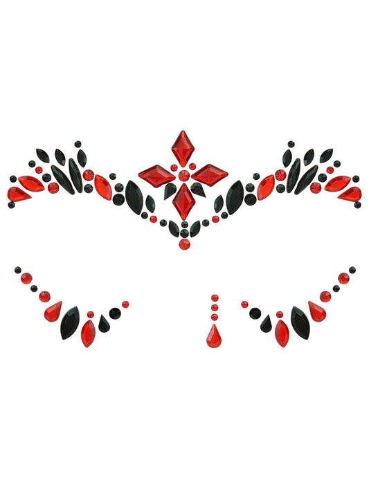 Öntapadós strasszok, ördögi harlekin