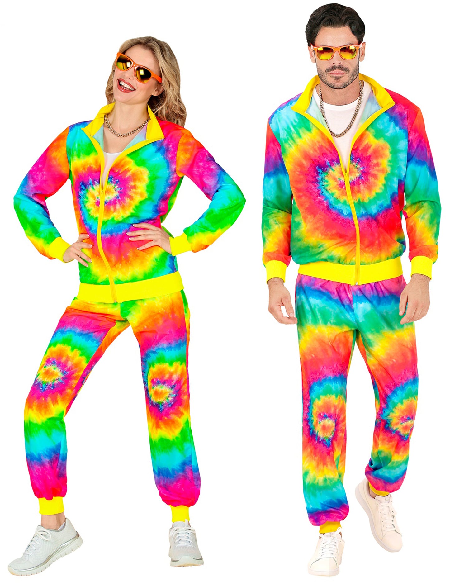 Nyakkendő és festék fluo nagy felnőtt felnőtt