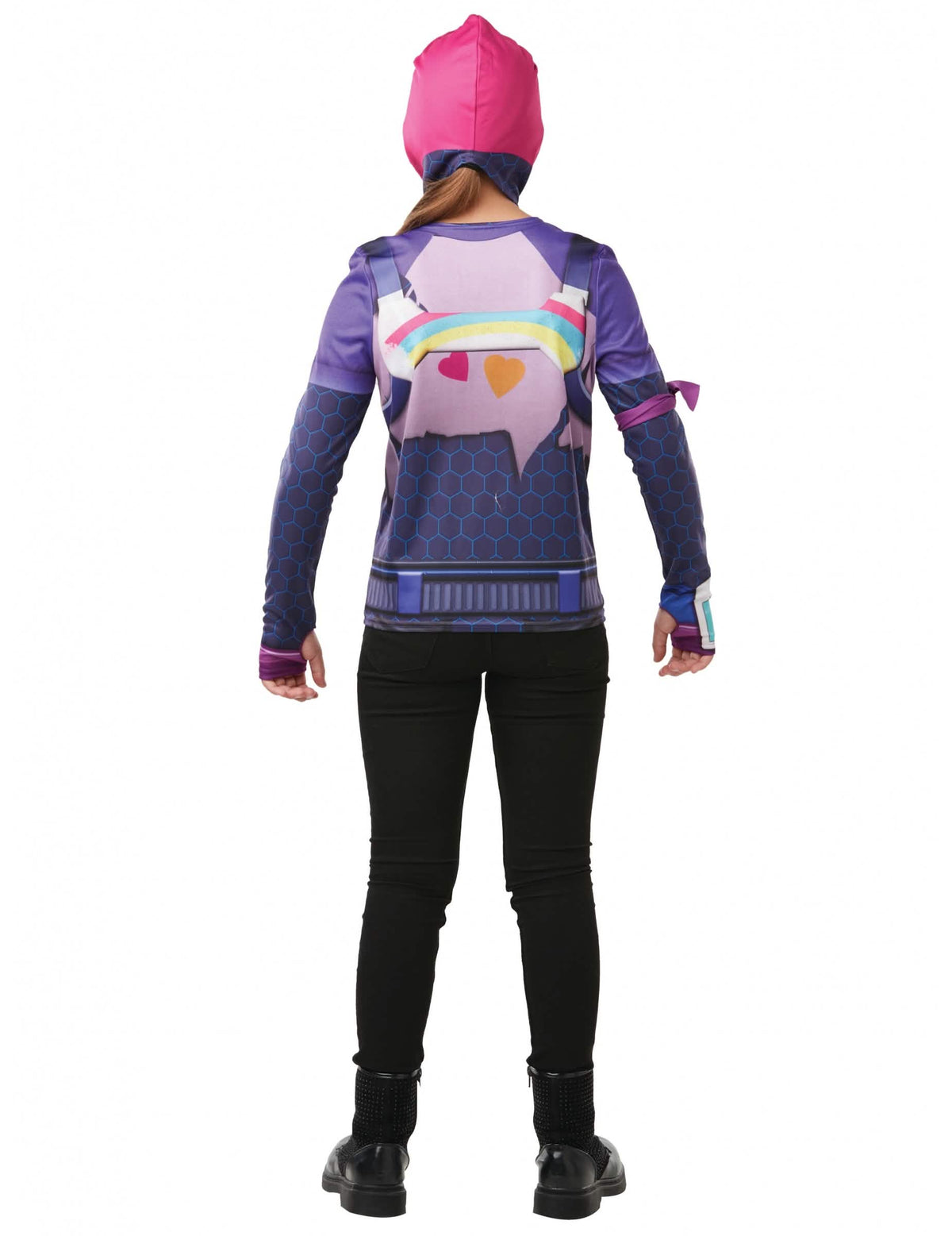 Hátulnézetű pólók és Brite Bomber Fortnite kapucni