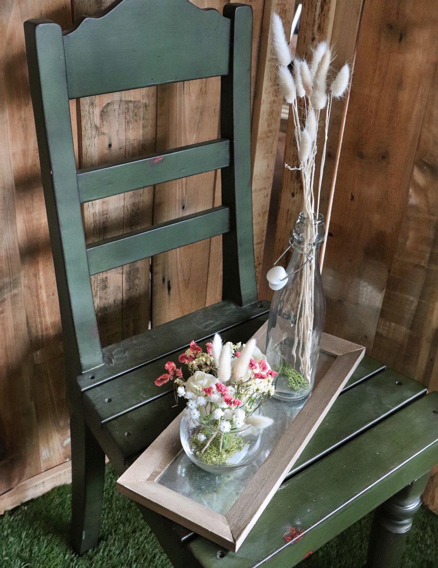 40 személyes fa és cink mágneses tábla cm szüret