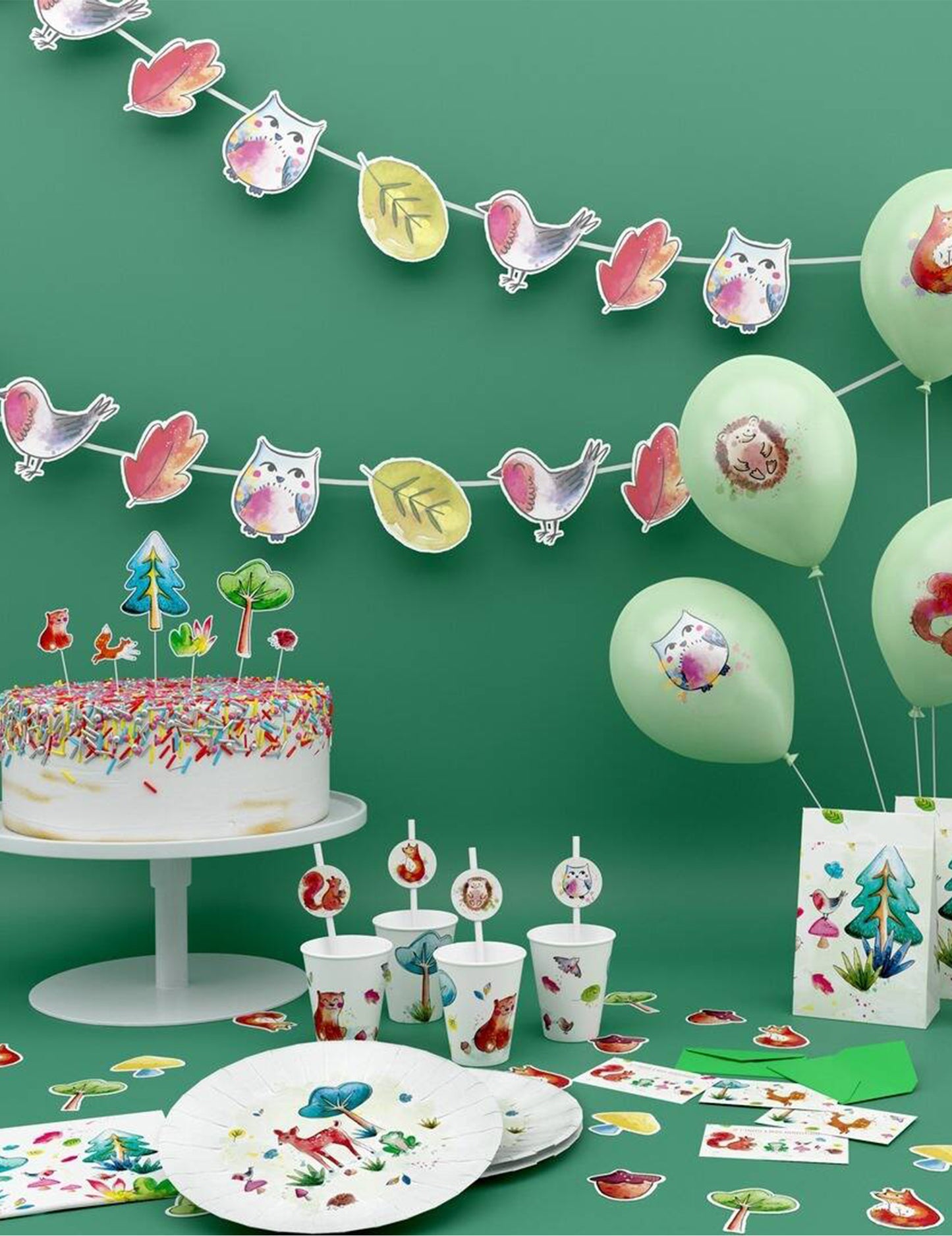 Erdőállat -tetoválások