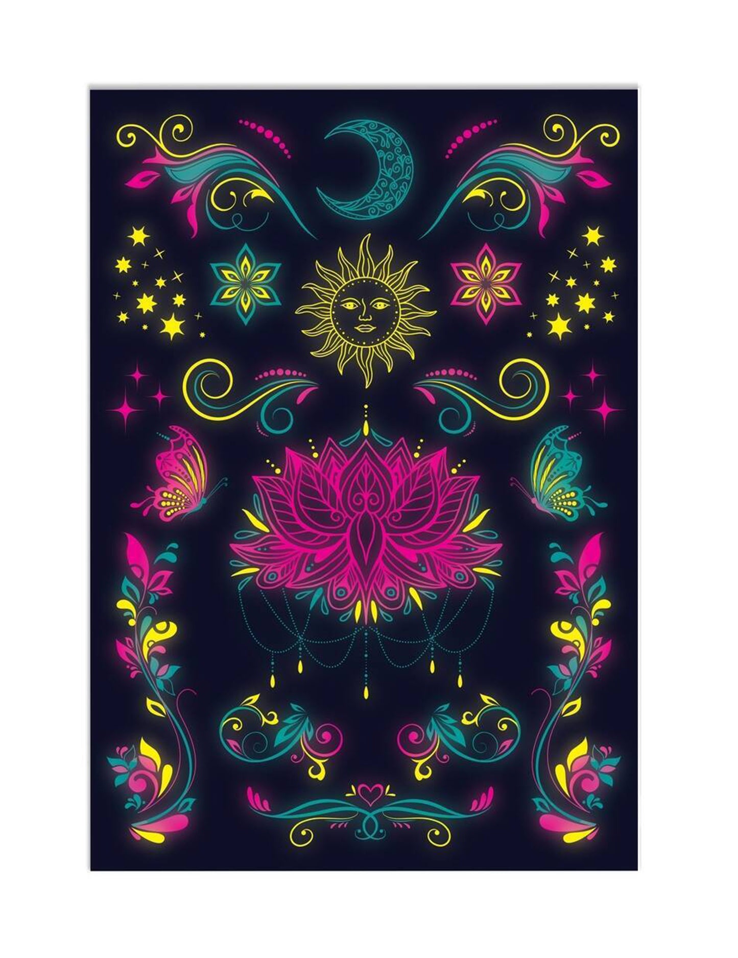 UV díszes tetoválások