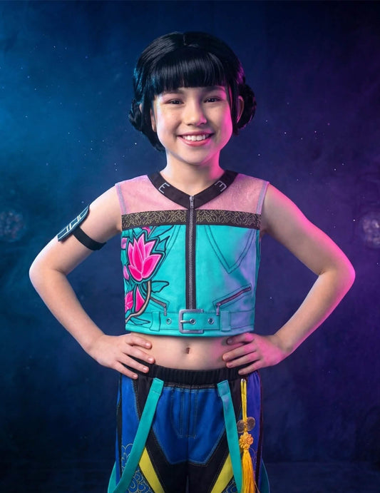 Zoey Kpop Demon Hunter™ jelmez- és parómakészlet lányoknak