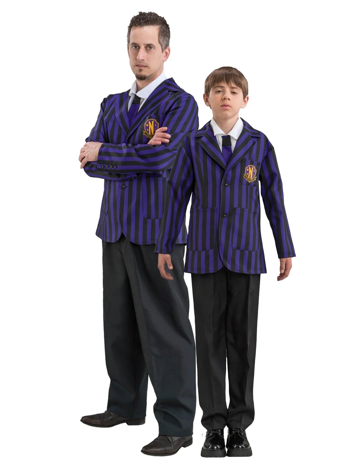 Déguisement père et fils Uniforme Nevermore Wednesday™