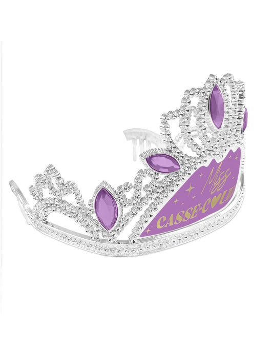 Set kiegészítők Miss casse-couille sál és diadém