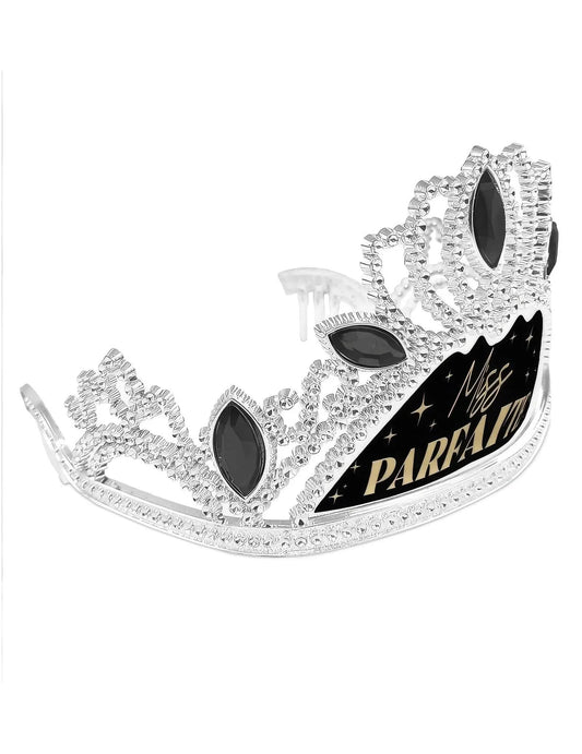 Tökéletes szett: sál és tiara