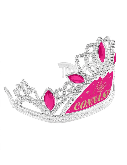 Miss Connasse kiegészítők: sál és tiara