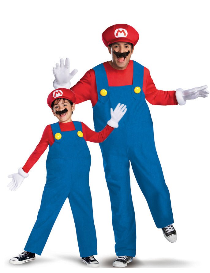 Mario™ apa és fia páros jelmez
