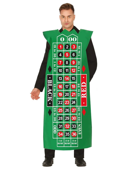 kaszinós felnőtt páros jelmez