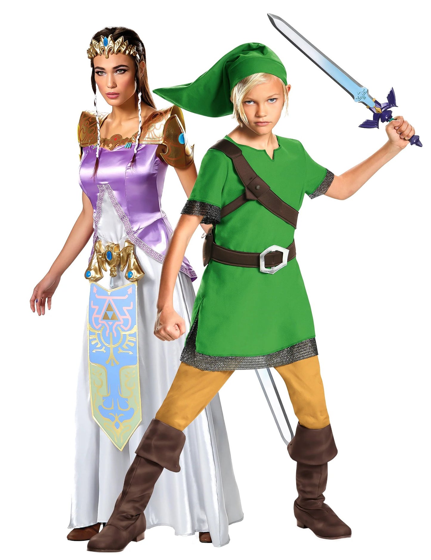 Zelda hercegnő és Link anya-fia páros jelmez