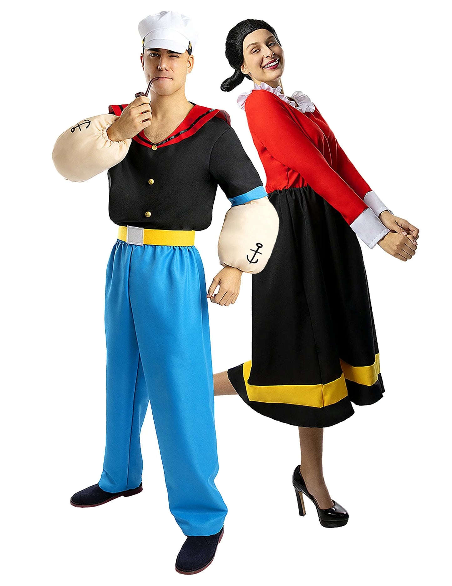 Popeye™ és Olive™ felnőtt páros jelmez