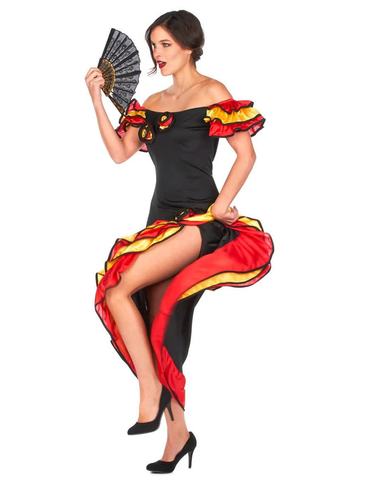 Flamenco táncos anya-lánya páros jelmez