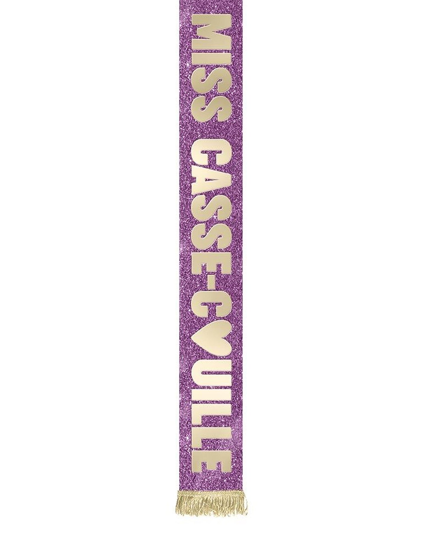 Set kiegészítők Miss casse-couille sál és diadém