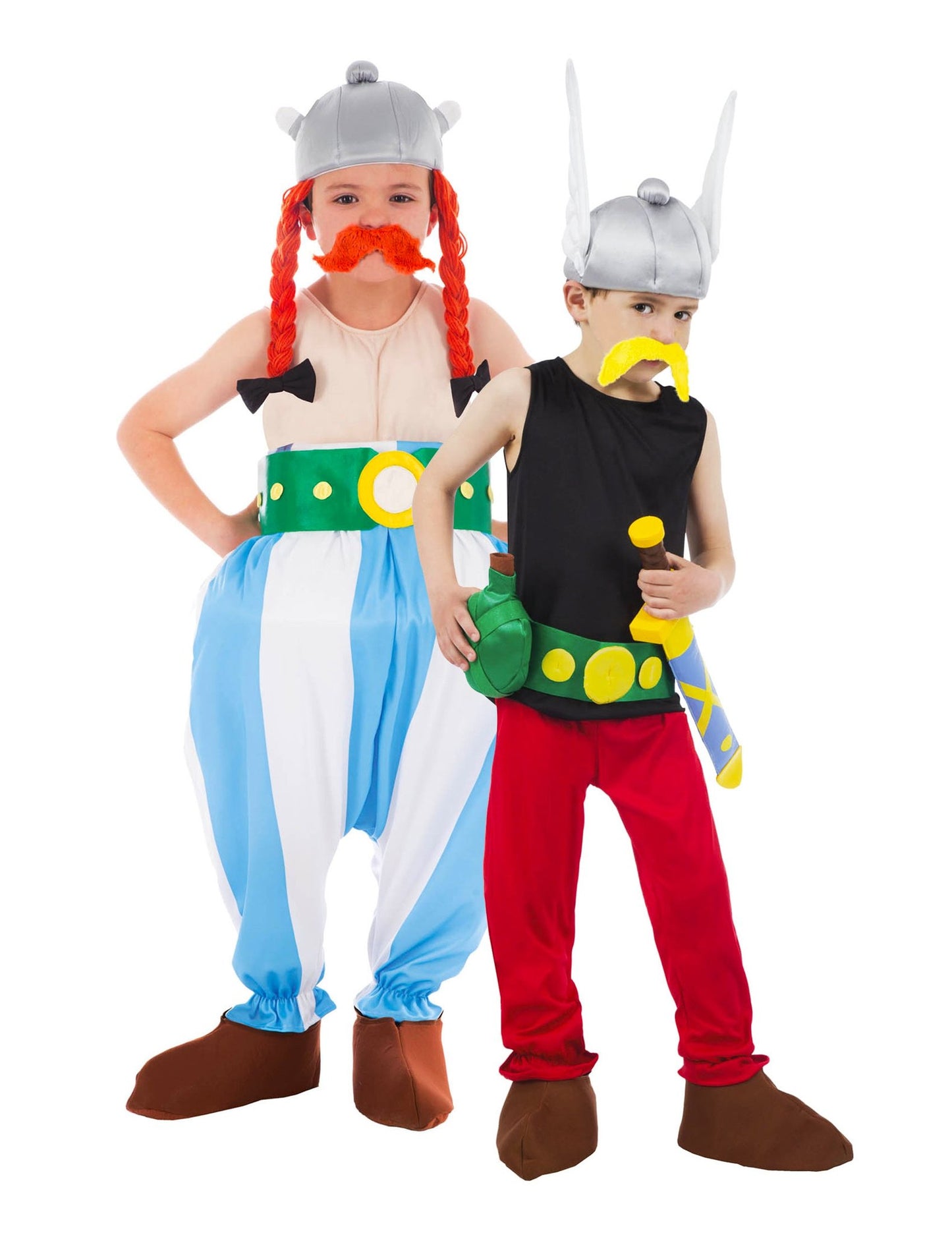 Déguisement de couple Astérix™ et Obelix™ enfants