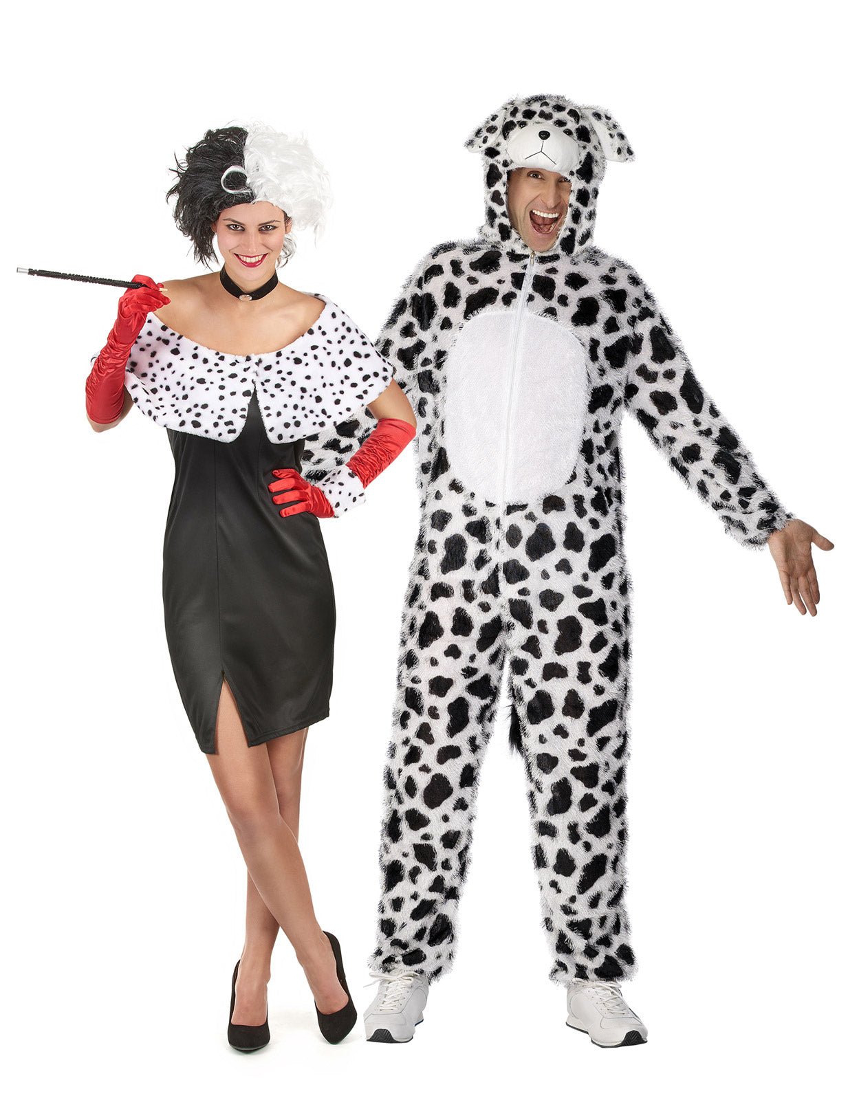 Cruella és dalmatája párjelmez