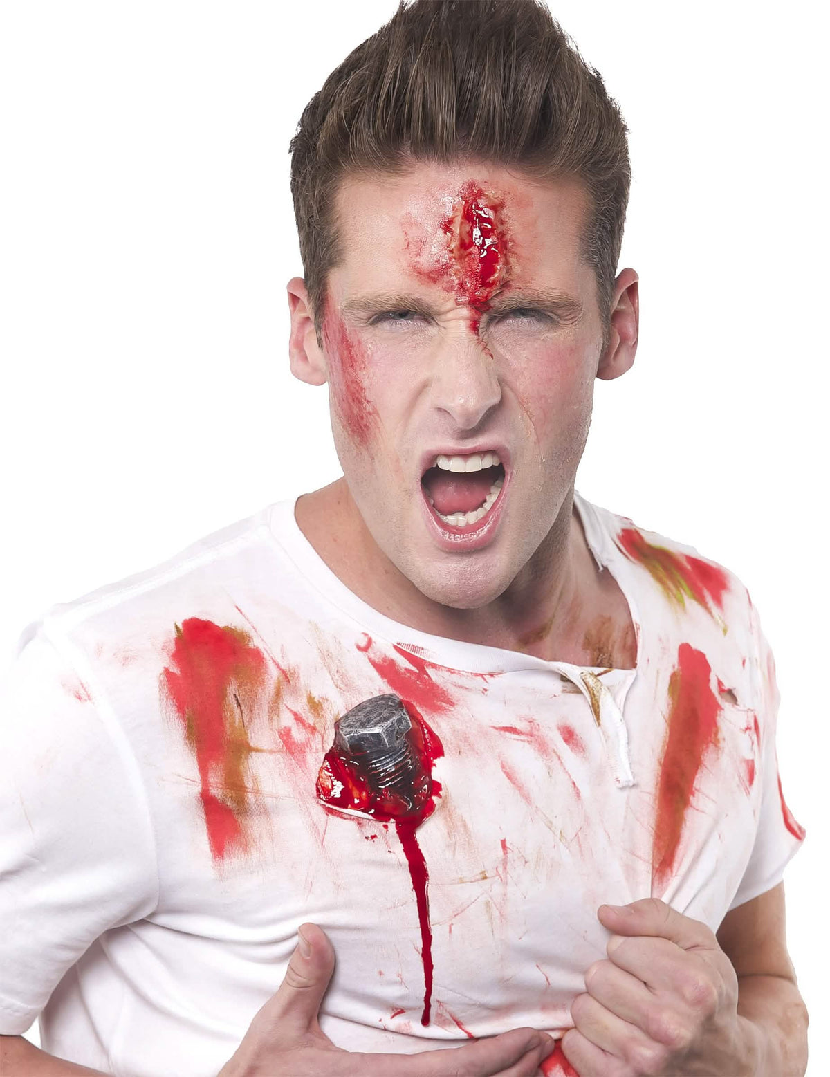 A halloweeni művér tubusának véres sebeihez kapcsolódó hatás részletei