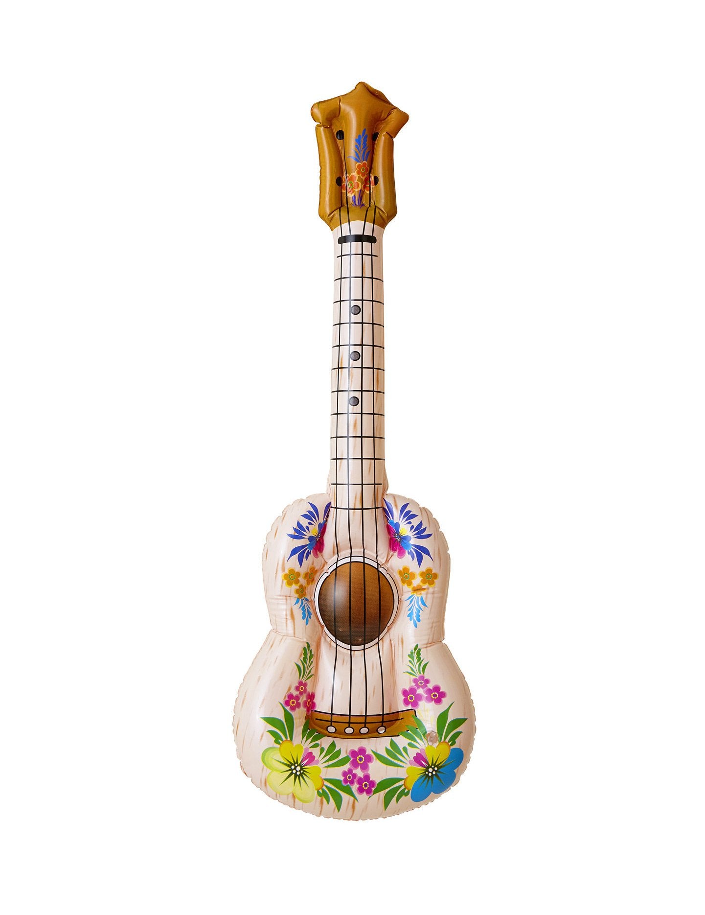A felfújható hawaii ukulele elölnézete