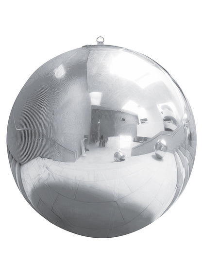 120 cm-es ezüst felfújható diszkógömb cm 