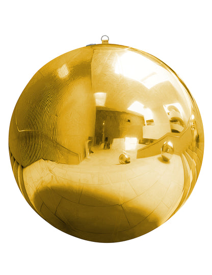 Felfújható arany tükörgömb 120 cm 