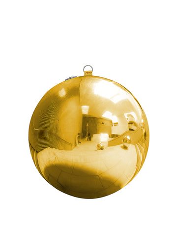 Felfújható arany tükörgömb 60 cm 