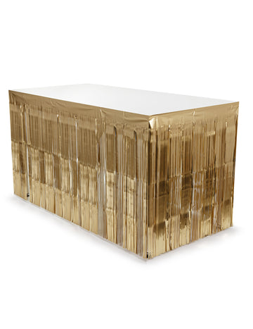 Arany rojtos asztalszoknya 300 x 80 cm 