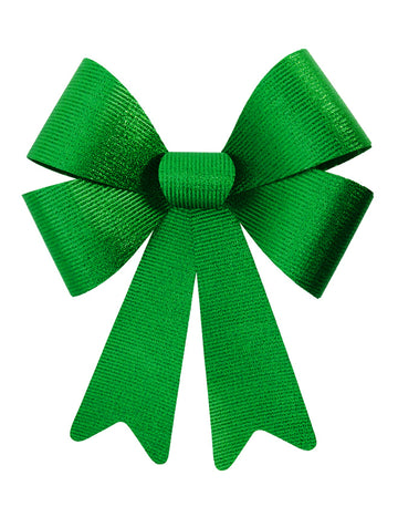 Csillogó zöld masni 36 x 51 cm 